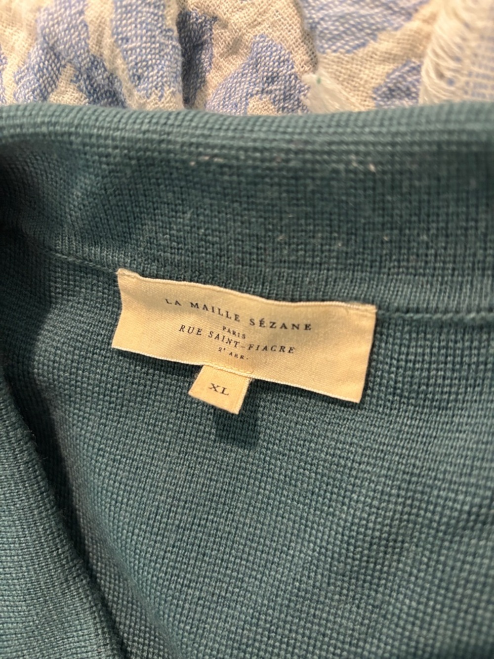 Lightly worn Sézane Betty - XL, Sage, Never Laundered - Picture 5 of 7